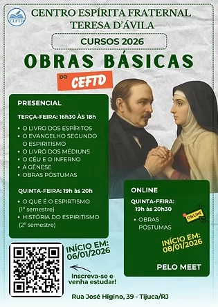 Cartaz das Obras Básicas do CEFTD